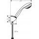 Душевой гарнитур Hansgrohe Crometta 85 27577000 хром штанга 20.4 см, шланг пластиковый 160 см