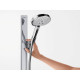 Душевой гарнитур Hansgrohe Raindance Select S 27646000 хром штанга 150 см, шланг пластиковый 160 см