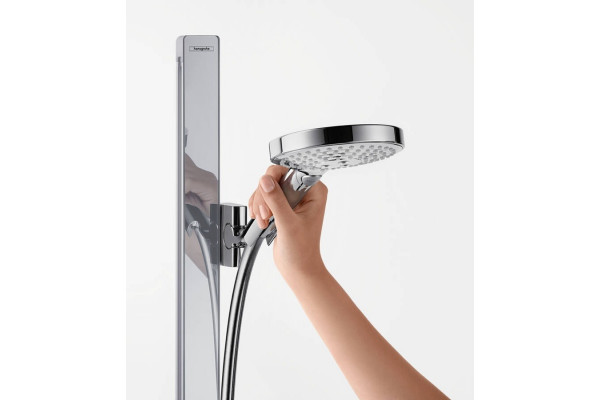 Душевой гарнитур Hansgrohe Raindance Select S 27646000 хром штанга 150 см, шланг пластиковый 160 см
