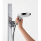 Душевой гарнитур Hansgrohe Raindance Select S 27646000 хром штанга 150 см, шланг пластиковый 160 см