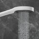 Душевой гарнитур Hansgrohe Rainfinity 26851700 матовый белый штанга 27.3 см, шланг пластиковый 160 см