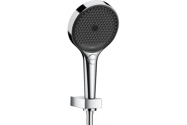 Душевой гарнитур Hansgrohe Rainfinity 26851000 хром штанга 27.3 см, шланг пластиковый 160 см