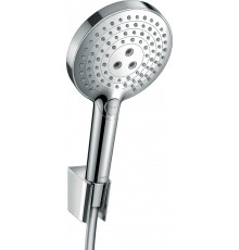 Душевой гарнитур Hansgrohe Raindance Select S 26701000 хром штанга 28 см, шланг пластиковый 125 см