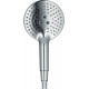 Душевой гарнитур Hansgrohe Raindance Select S 26701000 хром штанга 28 см, шланг пластиковый 125 см