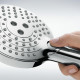 Душевая стойка Hansgrohe Rainmaker Select 460 2jet 27109400 с термостатом, штанга 112.7 см, шланг пластиковый 160 см