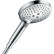 Душевая стойка Hansgrohe Rainmaker Select 460 2jet 27109400 с термостатом, штанга 112.7 см, шланг пластиковый 160 см