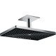 Верхний душ Hansgrohe Rainmaker Select 460 24006600 черный - хром штанга 16.4 см, размер 46.6 см
