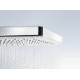 Верхний душ Hansgrohe Rainmaker Select 460 24005400 белый - хром штанга 15.6 см, размер 46.6 см