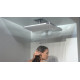 Верхний душ Hansgrohe Rainmaker Select 460 24004400 белый - хром штанга 16.4 см, размер 46.6 см