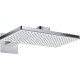 Верхний душ Hansgrohe Rainmaker Select 460 24003400 белый - хром штанга 15.6 см, размер 46.6 см