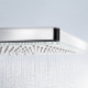 Верхний душ Hansgrohe Rainmaker Select 460 24003400 белый - хром штанга 15.6 см, размер 46.6 см