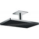 Верхний душ Hansgrohe Rainmaker Select 460 24002600 черный - хром штанга 16.4 см, размер 46.6 см
