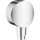 Шланговое подключение Hansgrohe FixFit 26453000 хром штанга 6.5 см,  в современном стиле