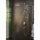 Шланговое подключение Hansgrohe FixFit 26453000 хром штанга 6.5 см,  в современном стиле