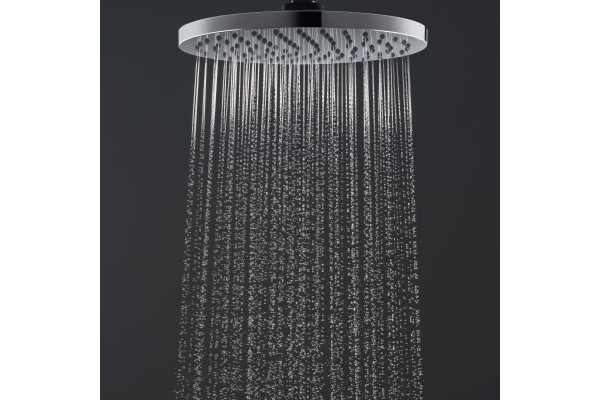 Верхний душ Hansgrohe Vernis Blend 26271000 хром штанга 5.3 см, размер 20.5 см