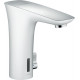 Смеситель Hansgrohe PuraVida 15170400 для раковины, белый, хром, сенсорный, длина излива 12.9 см