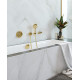 Термостат Hansgrohe Ecostat S 15758990 для душа, полированное золото, термостат