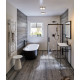 Термостат Hansgrohe Ecostat Square 15714670 для душа, матовый черный, термостат