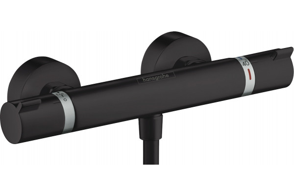Термостат Hansgrohe Ecostat Comfort 13116670 для душа, матовый черный, термостат