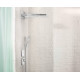 Термостат Hansgrohe ShowerSelect Glass 15735400 для душа, белый - хром, термостат