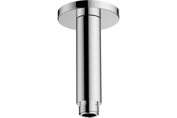 Кронштейн для верхнего душа Hansgrohe Vernis Blend 27804000 хром штанга 10 см,  в современном стиле