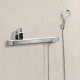 Термостат Hansgrohe ShowerTablet Select 13184400 для душа, белый - хром, термостат