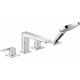 Смеситель Hansgrohe Metropol 74552000 на борт ванны двухвентильный, хром