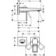 Смеситель Hansgrohe Metropol 74525000 для раковины однорычажный, хром