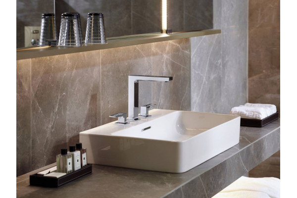 Смеситель Hansgrohe Metropol 74515000 для раковины двухвентильный, хром