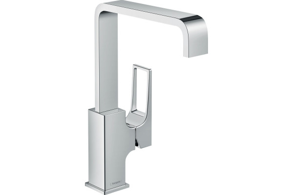 Смеситель Hansgrohe Metropol 74511000 для раковины однорычажный, хром