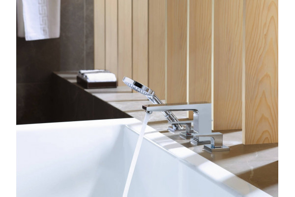 Смеситель Hansgrohe Metropol 32552000 на борт ванны двухвентильный, хром