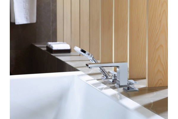 Смеситель Hansgrohe Metropol 32552000 на борт ванны двухвентильный, хром