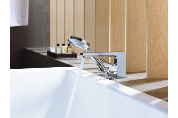 Смеситель Hansgrohe Metropol 32551000 на борт ванны однорычажный, хром