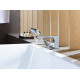 Смеситель Hansgrohe Metropol 32551000 на борт ванны однорычажный, хром