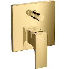 Смеситель Hansgrohe Metropol 32546990 для ванны с душем, полированное золото, однорычажный