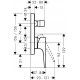 Смеситель Hansgrohe Metropol 32546990 для ванны с душем, полированное золото, однорычажный