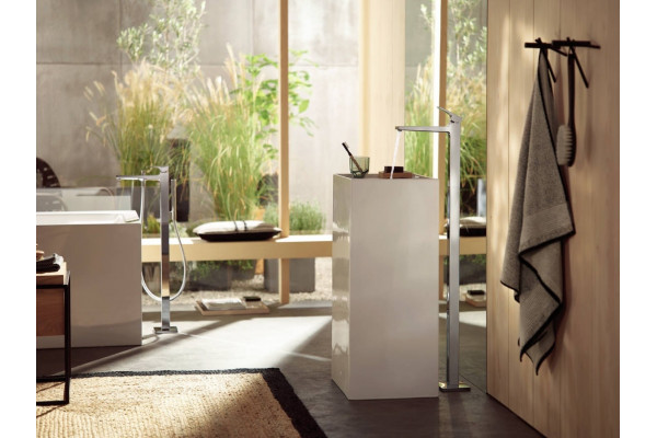 Смеситель Hansgrohe Metropol 32530000 напольный, хром, однорычажный, высота излива 113.4 см