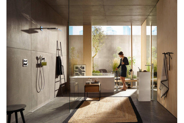 Смеситель Hansgrohe Metropol 32530000 напольный, хром, однорычажный, высота излива 113.4 см