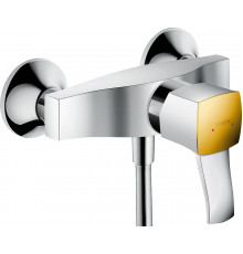 Смеситель Hansgrohe Metropol Classic 31360090 для душа, хром - золото, однорычажный
