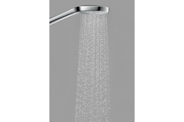 Душевая лейка Hansgrohe Croma S 26804400 белый, хром, штанга 23.6 см, 1 режим