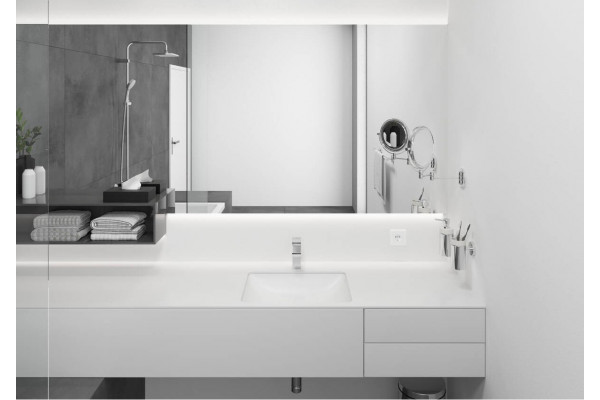 Смеситель Hansgrohe Vernis Shape 71591000 для раковины, хром, однорычажный, высота излива 19 см