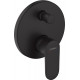 Смеситель Hansgrohe Vernis Blend 71466670 для ванны с душем, матовый черный, однорычажный