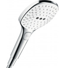 Душевая лейка Hansgrohe Raindance Select E 26521400 белый - хром штанга 24 см, 3 режима