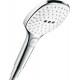 Душевая лейка Hansgrohe Raindance Select E 26521400 белый - хром штанга 24 см, 3 режима