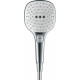 Душевая лейка Hansgrohe Raindance Select E 26521400 белый - хром штанга 24 см, 3 режима