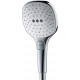 Душевая лейка Hansgrohe Raindance Select E 26521400 белый - хром штанга 24 см, 3 режима