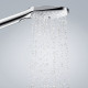 Душевая лейка Hansgrohe Raindance Select E 26521400 белый - хром штанга 24 см, 3 режима