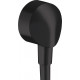 Шланговое подключение Hansgrohe FixFit 27454670 матовый черный в современном стиле