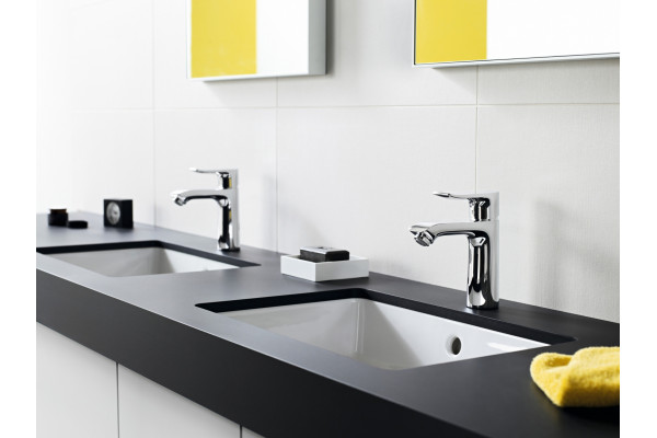 Смеситель Hansgrohe Metris 31204000 для раковины однорычажный, хром