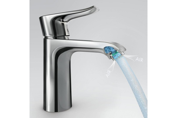 Смеситель Hansgrohe Metris 31204000 для раковины однорычажный, хром